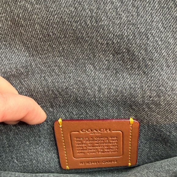 Coach Black Pebble Tabby Quilted Shoulder Bag - Picture 9 of 11